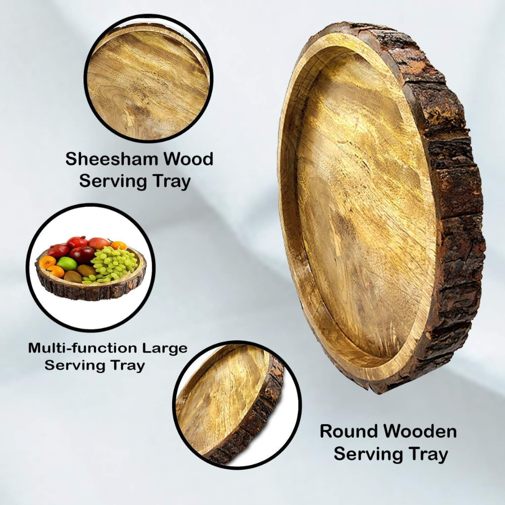 Wooden Serving Tray 1